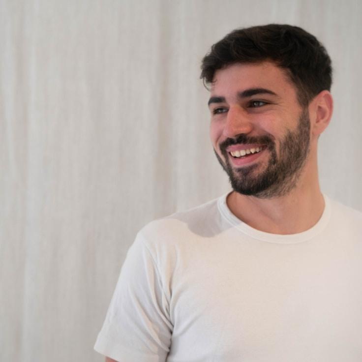 Portrait of Jordan, community mentor and Italian cuisine specialist